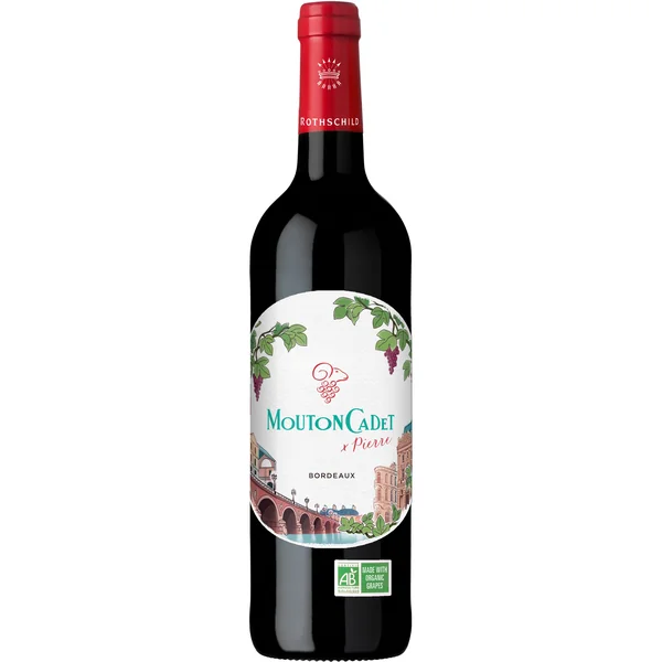Mouton Cadet x Pierre Rouge Bordeaux