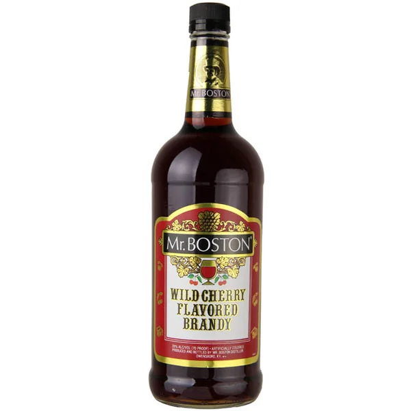 Mr. Boston Wild Cherry Flavored Brandy / Ltr