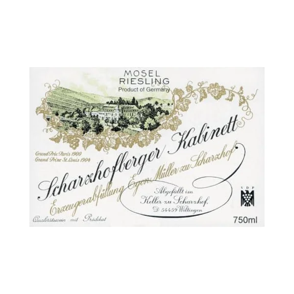 Müller/Egon Riesling Kabinett Scharzhofberger 2021