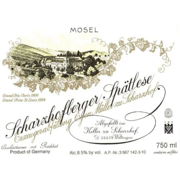 Müller/Egon Riesling Spätlese Scharzhofberger 2020