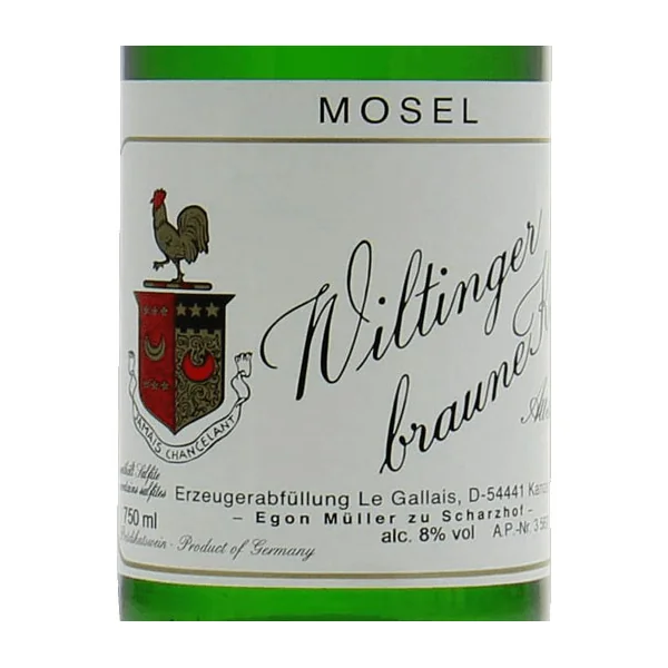 Müller/Egon-Le Gallais Riesling Auslese Wiltinger Braune Kupp 2019
