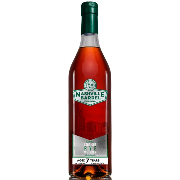 Nashville Barrel Company Straight Rye Whiskey Cask Strength 750ml