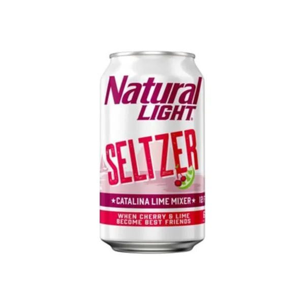 Natural Light Seltzer Catalina Lime Mixer