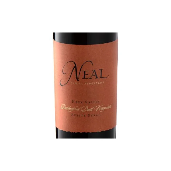Neal Family Petite Syrah Napa Valley Rutherford Dust Vineyards 2014