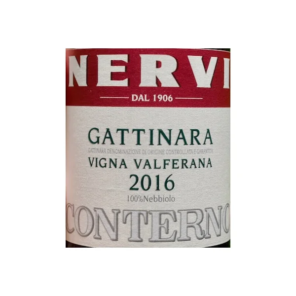 Nervi-Conterno Gattinara Vigna Valferana 2016