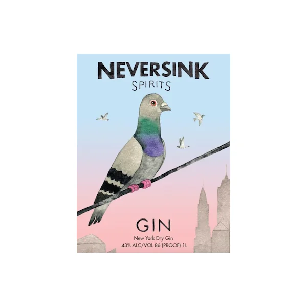 Neversink Gin New York Dry 750ml