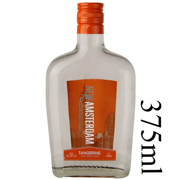 New Amsterdam Tangerine Flavored Vodka - (Half Bottle) / 375mL