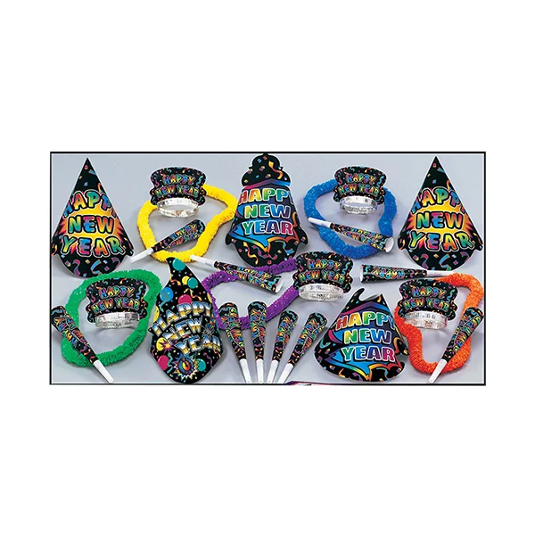 New Years New Yorker Party Kit For 10