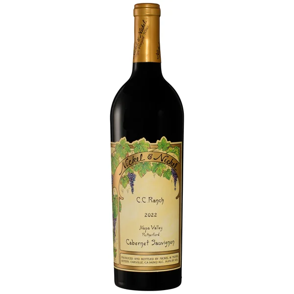 Nickel and Nickel Cabernet Sauvignon CC Ranch Rutheford Napa Valley 2022