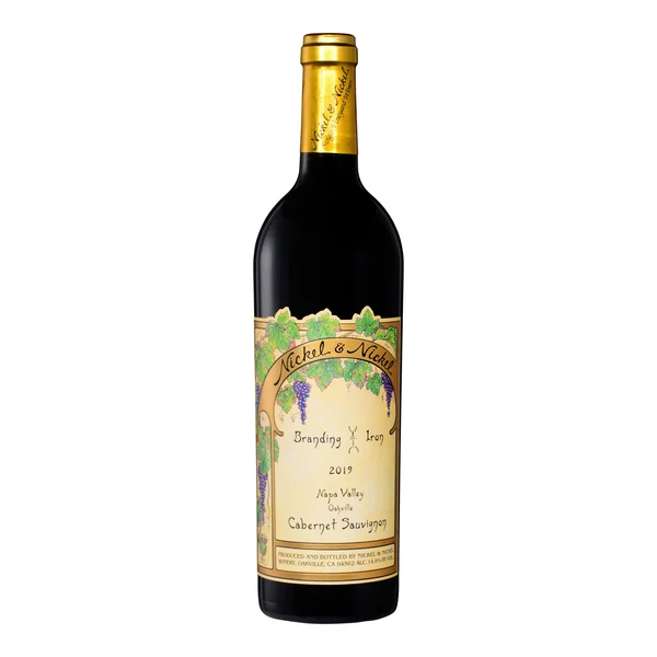 Nickel and Nickel Winery Cabernet Sauvignon Oakville Single Vineyard Branding Iron Vineyard 2019