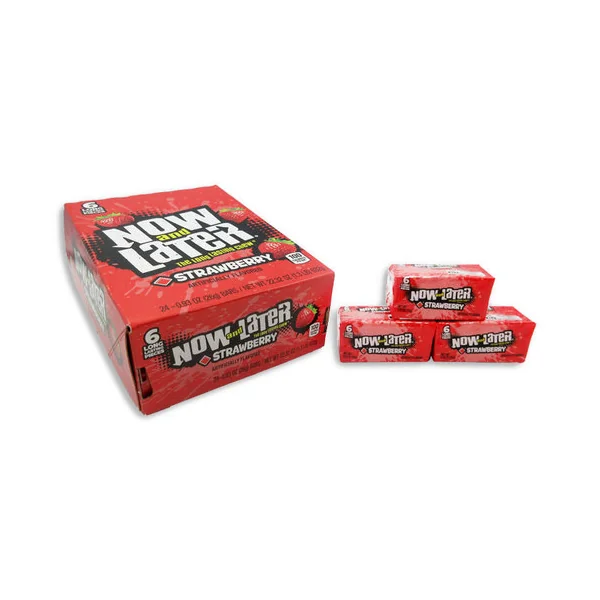 Now & Later Changemaker Candy • Strawberry