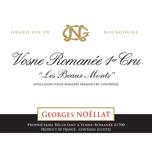 Noëllat/Georges Vosne-Romanée 1er cru Les Beaux Monts 2017