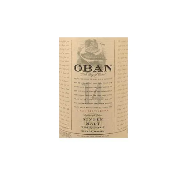 Oban 14 Year Single Highland Malt Scotch Whisky
