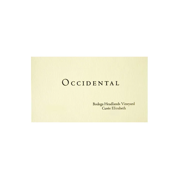 Occidental Pinot Noir Bodega Headlands Cuveé Elizabeth 2019