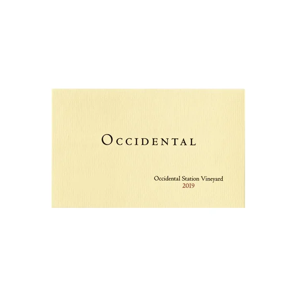 Occidental Pinot Noir Occidental Station Vineyard 2019