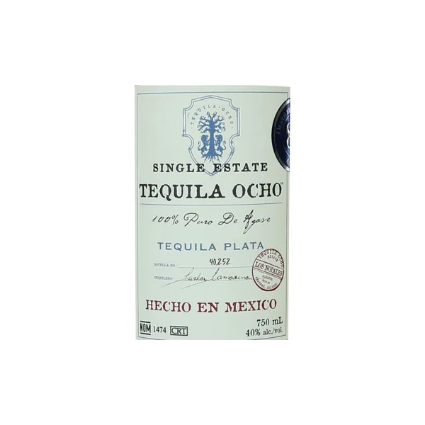 Ocho Single Estate Plata Tequila