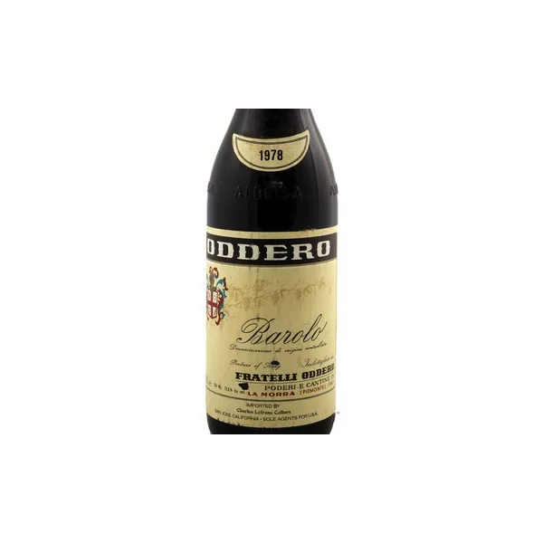 Oddero Barolo 1978