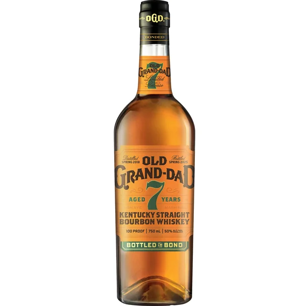 Old Grand Dad Straight Bourbon Bottled In Bond 7 Year Old