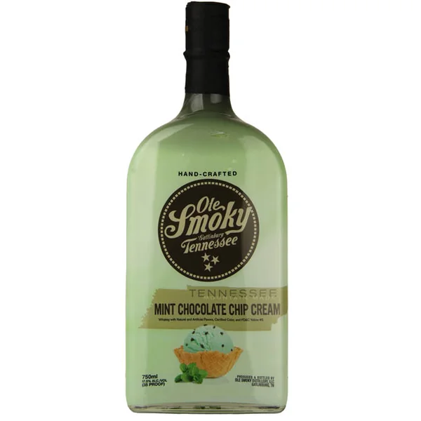 Ole Smoky Mint Chocolate Chip Cream / 750mL