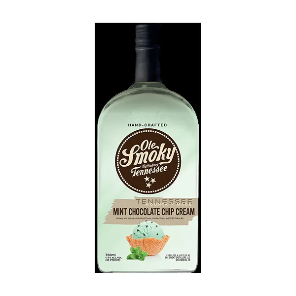 Ole Smoky Whiskey Mint Chocolate Chip Cream 750ml