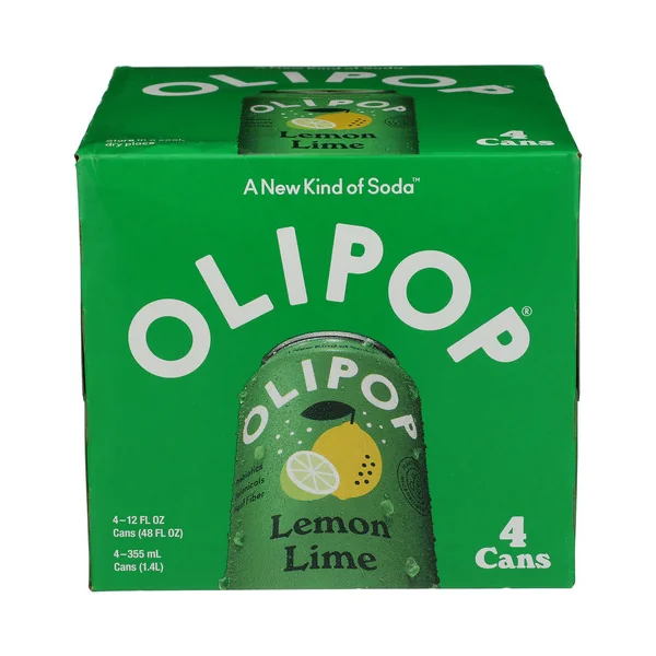 Olipop Lemon Lime Prebiotic Soda