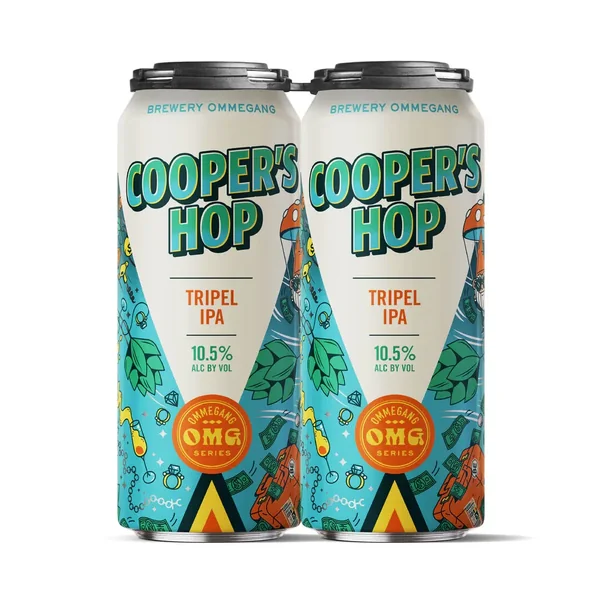Ommegang Cooper's Hop Tripel IPA 16oz 4pk Cans