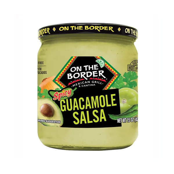 On The Border Salsa • Guacamole