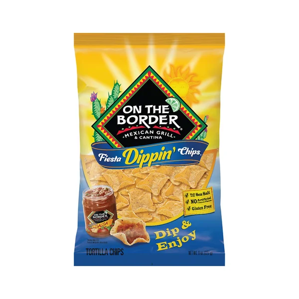 On The Border Tortilla Chips • Dippin