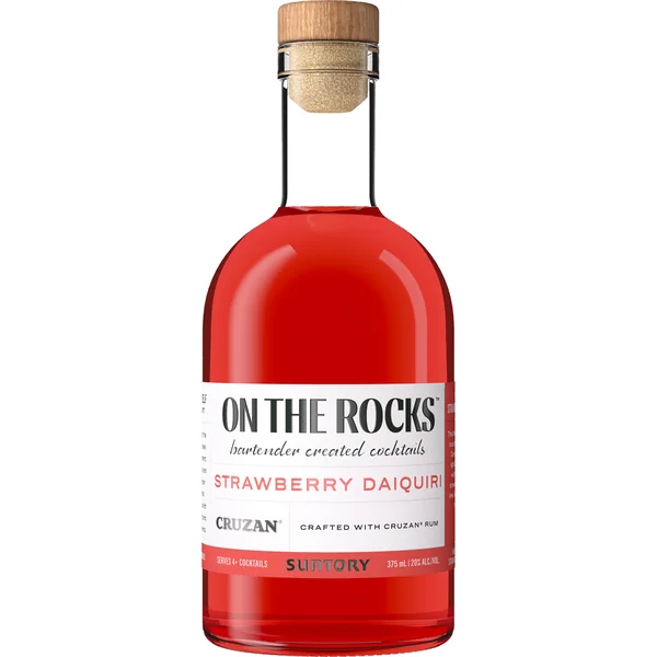 On The Rocks Cruzan Strawberry Daiquiri Cocktail