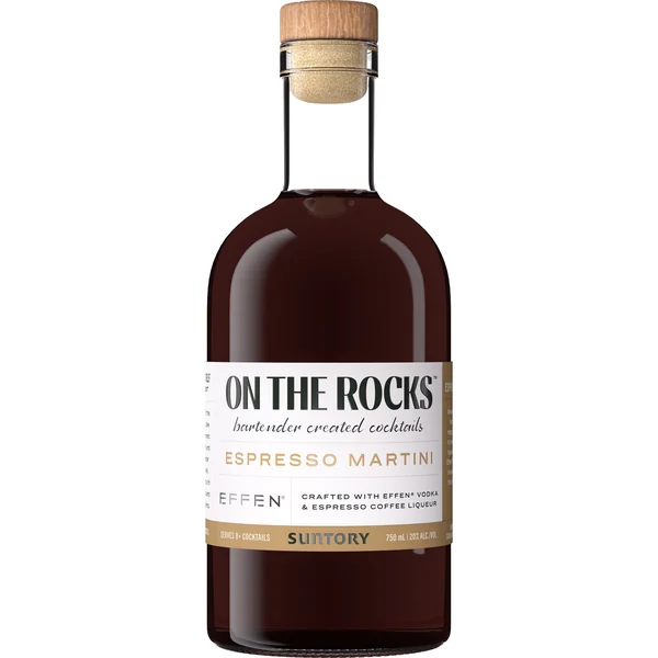 On The Rocks Effen Espresso Martini Cocktail