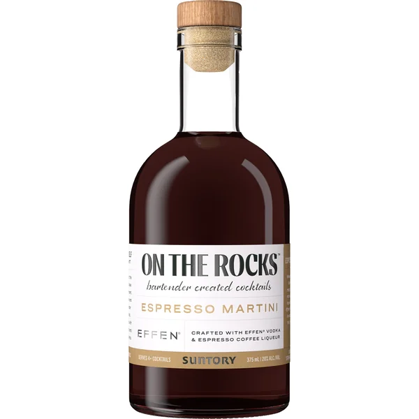 On The Rocks Effen Espresso Martini Cocktail