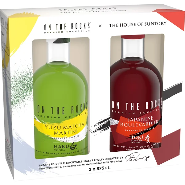 On The Rocks House of Suntory Cocktail 2x375 mL Combo Pack