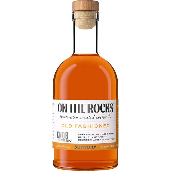 On The Rocks Knob Creek Old Fashioned Cocktail