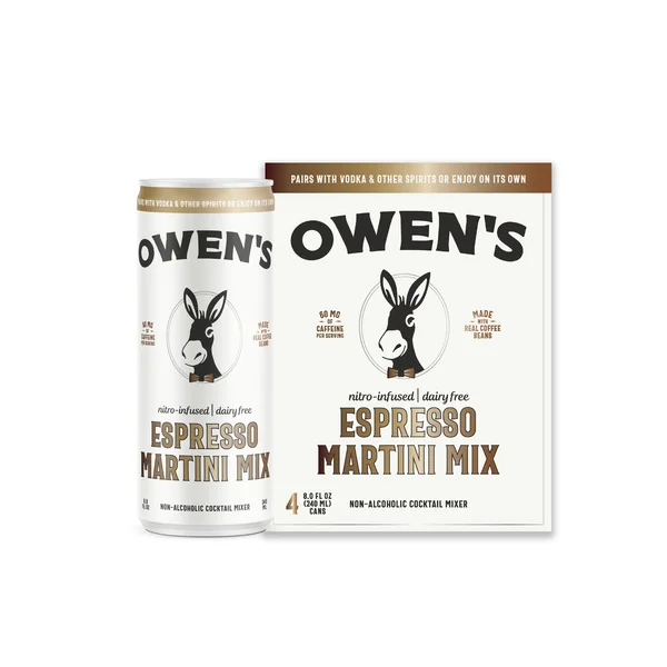 Owen’s Espresso Martini Mixer 4pk Cans