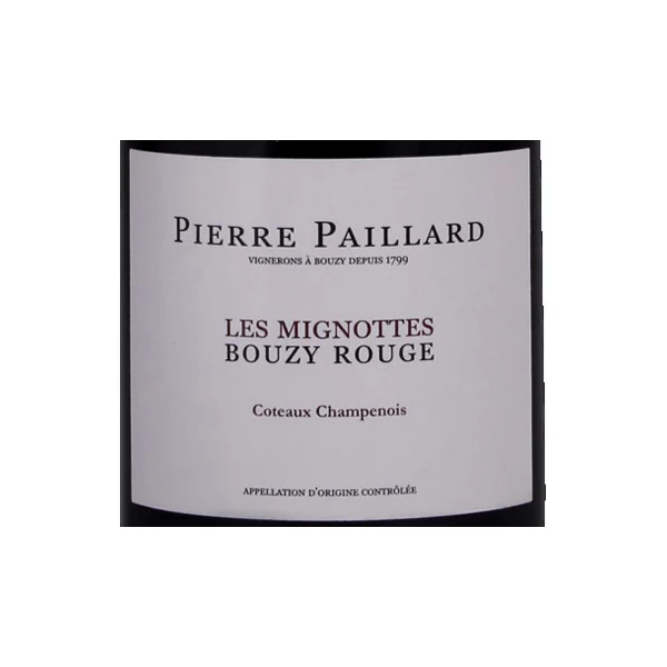 Paillard/Pierre Coteaux Champenoise 'Les Mignottes' Bouzy Rouge 2019