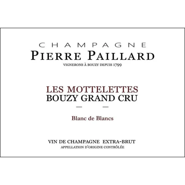 Paillard/Pierre Extra Brut BdB Champagne Les Mottelettes 2014