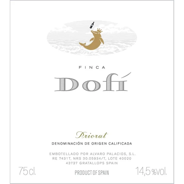 Palacios/Álvaro Priorat Finca Dofí 2019