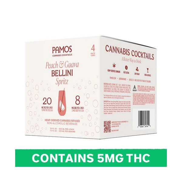 Pamos Bellini Hemp Derived Spritz 5mg - Image 2
