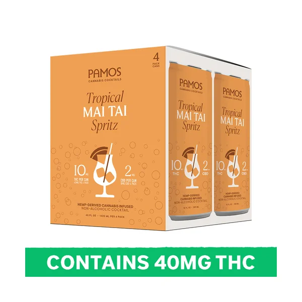 Pamos Mai Tai Hemp Derived Spritz 10mg