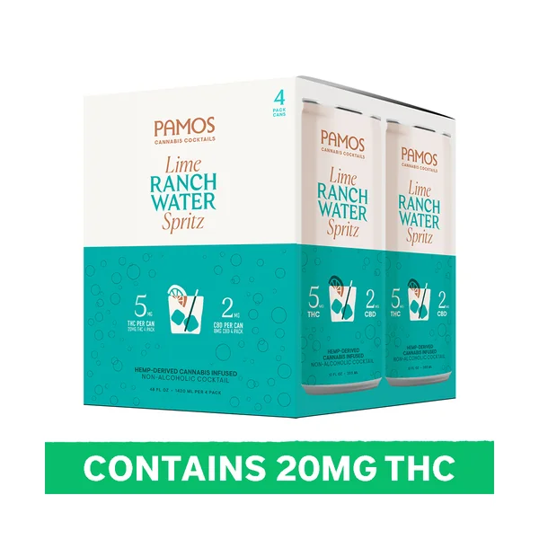 Pamos Ranch Water Hemp Derived Spritz