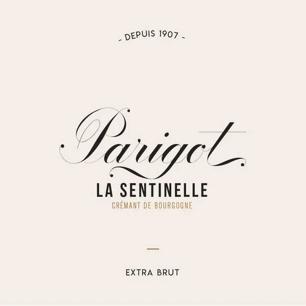 Parigot Crémant de Bourgogne La Sentinelle Extra Brut NV