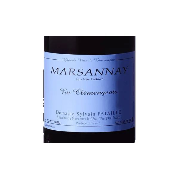 Pataille/Sylvain Marsannay Clémengeots 2017