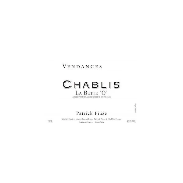 Patrick Piuze Chablis la Butte "O" 2023 750ml