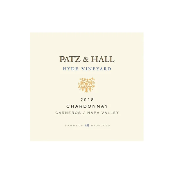 Patz & Hall Chardonnay Carneros Hyde Vineyard 2018