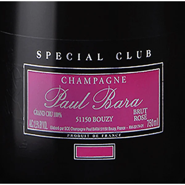Paul Bara Brut Rosé Champagne Spécial Club Grand Cru 2014