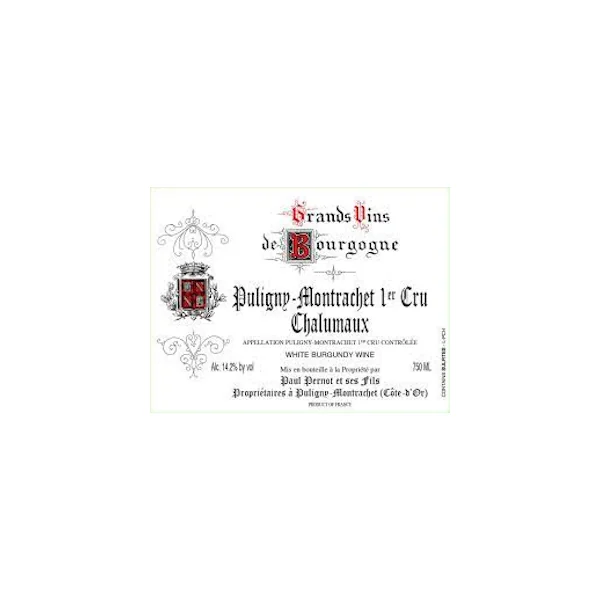 Paul Pernot Puligny Montrachet Premier Cru Les Chalumaux 2018 750ml
