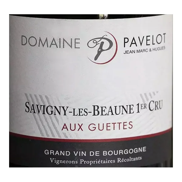 Pavelot Savigny-lès-Beaune 1er cru Aux Guettes 2018