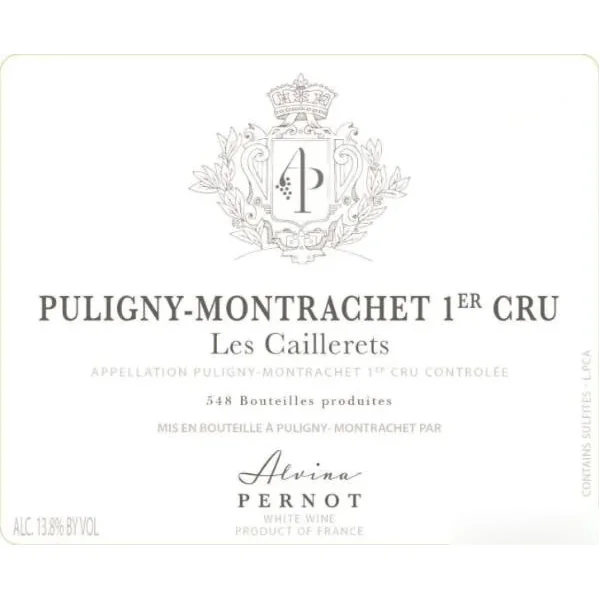 Pernot/Alvina Puligny-Montrachet 1er cru Les Caillerets 2020
