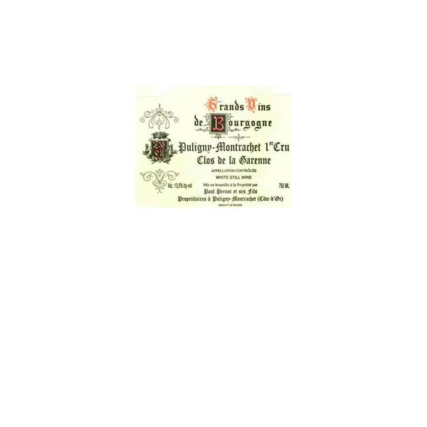 Pernot/Paul Puligny-Montrachet 1er cru Clos de la Garenne 2018