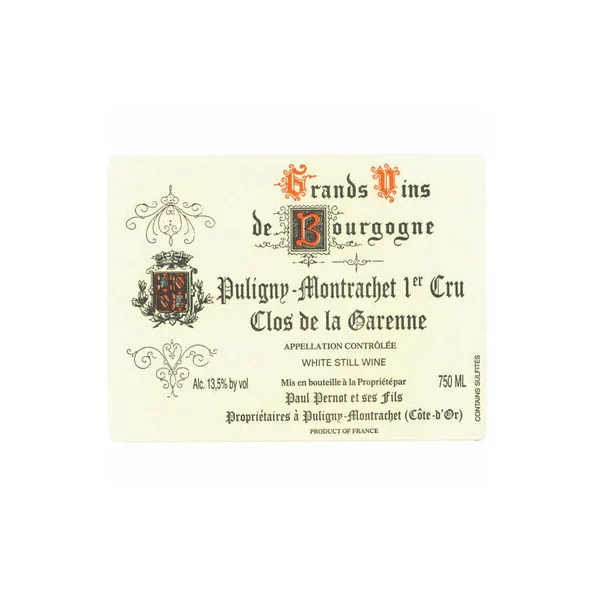 Pernot/Paul Puligny-Montrachet 1er cru Clos de la Garenne 2020